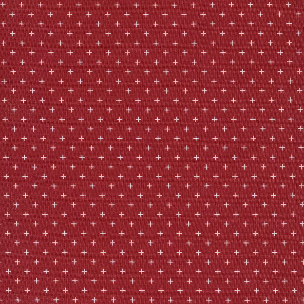 (5 yd) Riley Blake Heirloom Red 14347-Red White Criss Cross