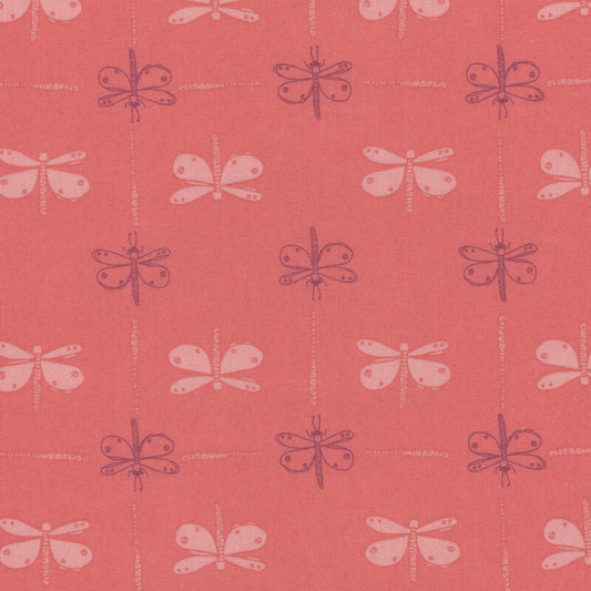 (6 yd) Andover/Makower UK Meadow Walk A-1339-E Petal