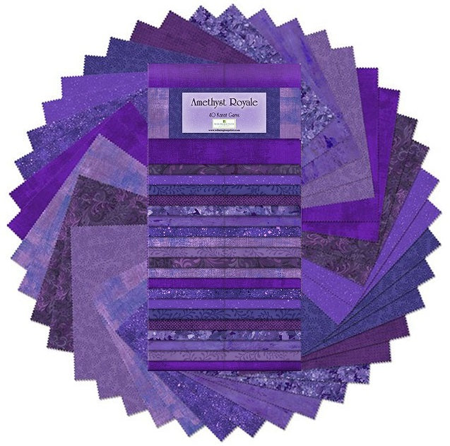 Wilmington Prints - 40 Karat Gems - Amethyst Royale