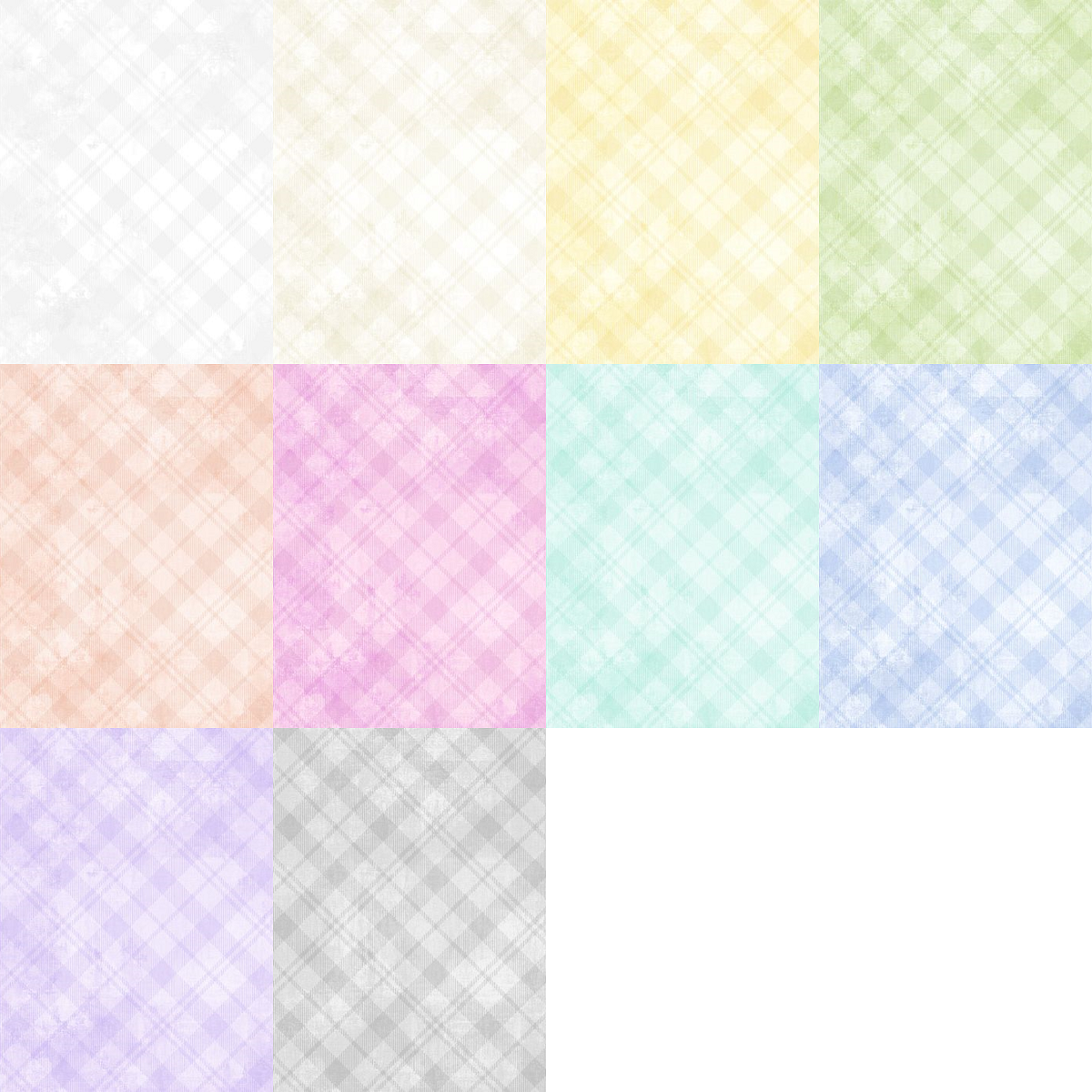 Wilmington Prints - 40 Karat Gems - Dry Brush Plaid