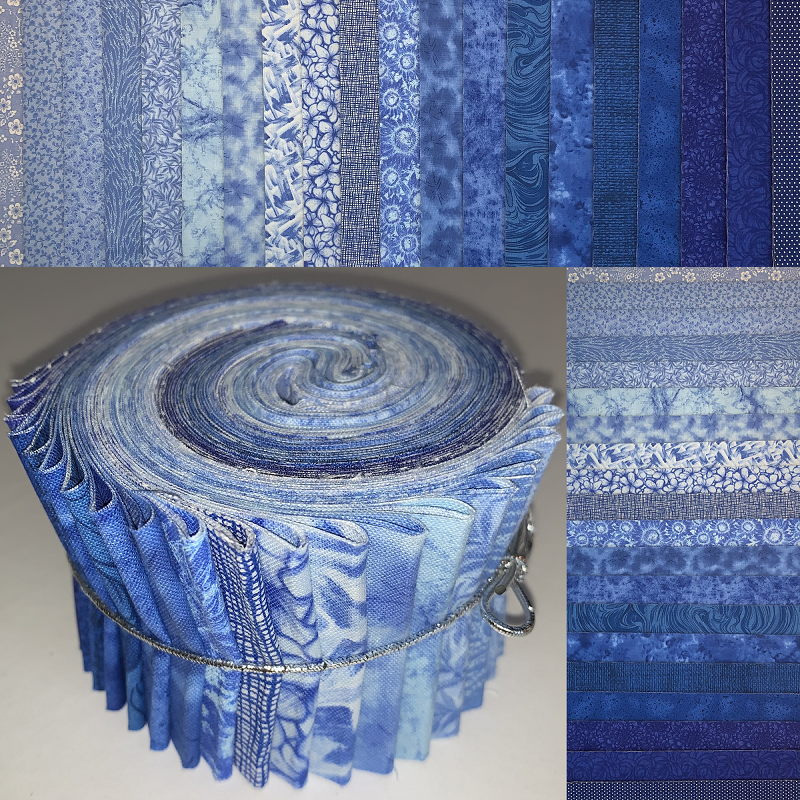 True Blue 2.5" Roll - 20 Total Strips