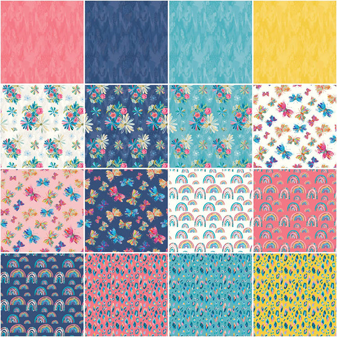 Riley Blake Kindness Always - 40 Strip Rolie Polie
