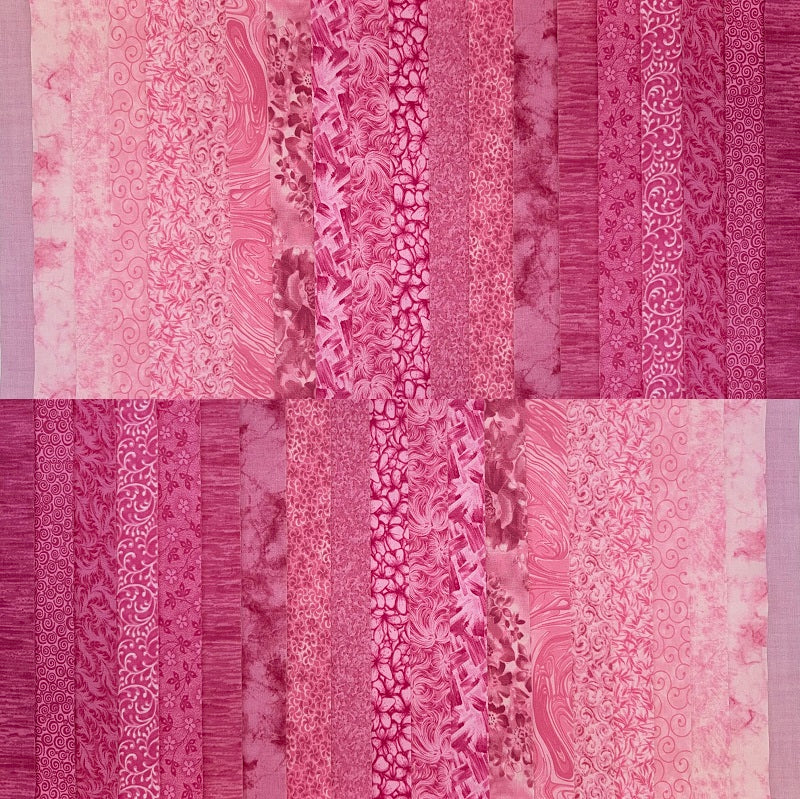 June Doe Fabric Collections - Rose Petals - 40-Strip Pack