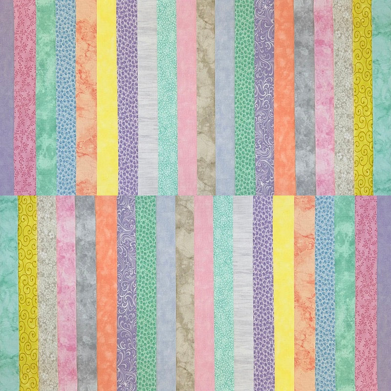 June Doe Fabric Collections - Soft Light - 40-Strip Pack