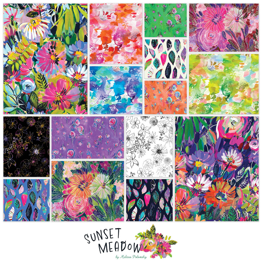 Clothworks - Sunset Meadow - 40 Strip Roll