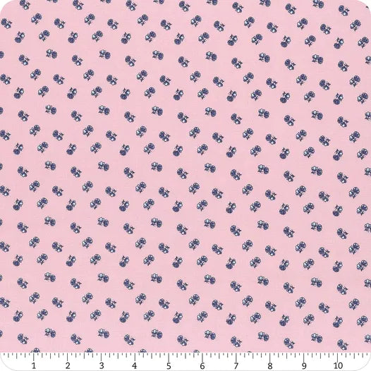 (4.5 yd) Riley Blake Tulip Cottage Pink C14266 Flower Toss
