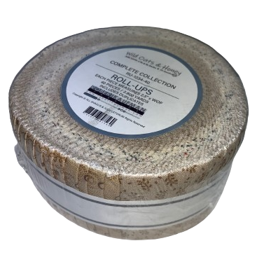 Robert Kaufman Wild Oats & Honey by Jill Shaulis & Julie Letvin - Complete Collection Roll Up - 40 Strip Roll