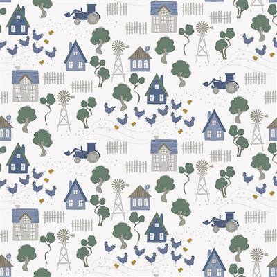 Clothworks "Homestead" Half-yard Bundle - 10 Fabrics, 5 Total Yards