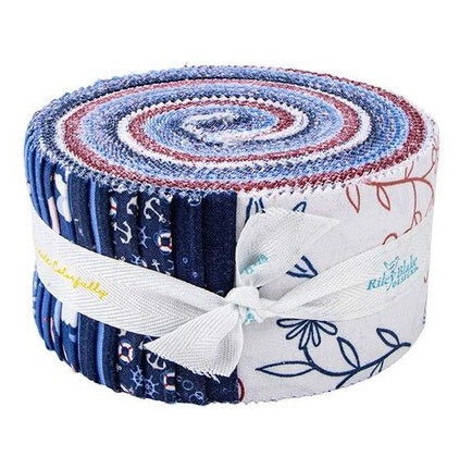 Riley Blake Yacht Club - 40 Strip Rolie Polie