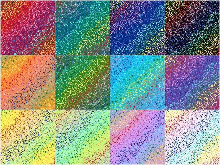 Wilmington Prints - 40 Karat Gems - Essentials Bubble Up