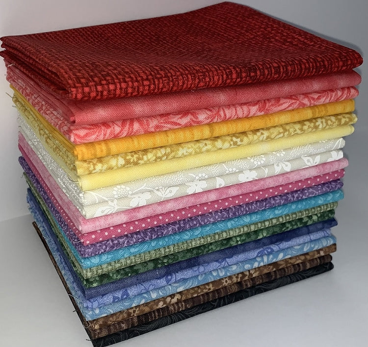 1930s Palette Fat Quarter Bundle - 20 Fabrics, 20 Total Fat Quarters