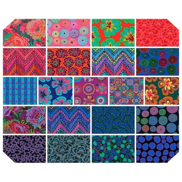 Free Spirit - "Darker" 2023 by Kaffe Fassett - 40 Strip Design Roll