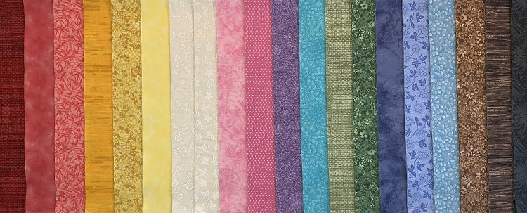 1930s Palette 2.5" Roll - 20 Fabrics, 20 Total Strips