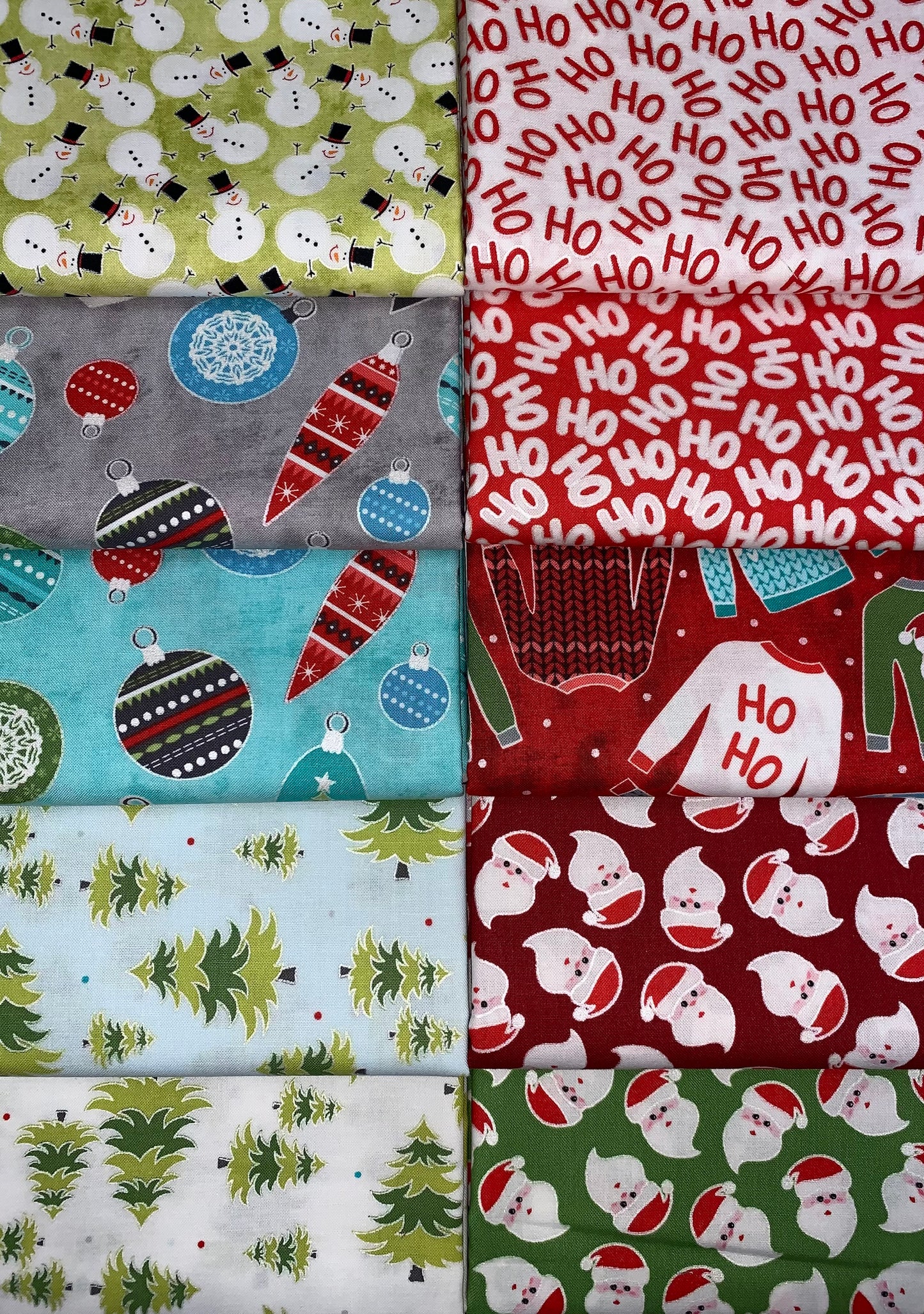 Benartex "A Cozy Winter" Half-Yard Bundle - 10 Fabrics, 5 Total Yards