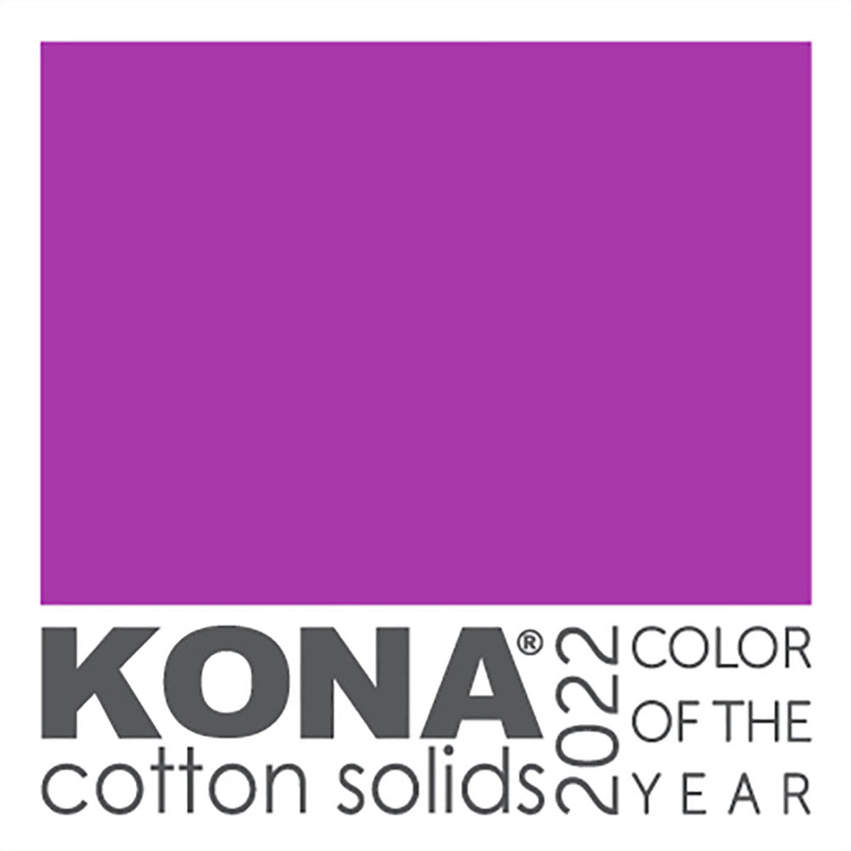 Robert Kaufman Kona COTY 2022 - Cosmos - Color of the Year Roll-up - 40 Strip Roll
