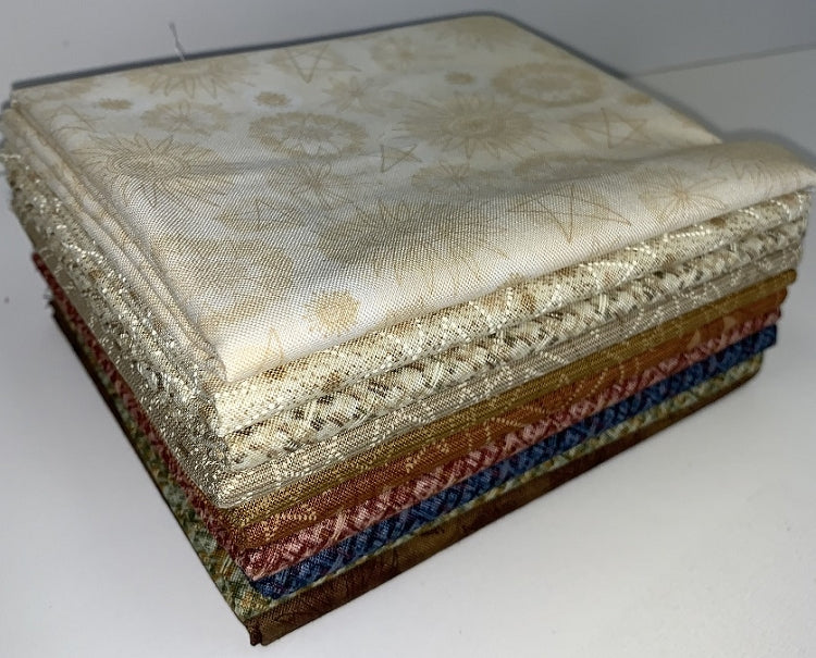 Henry Glass "Best of Days" Fat Quarter Bundle - 10 Fabrics, 10 Total Fat Quarters