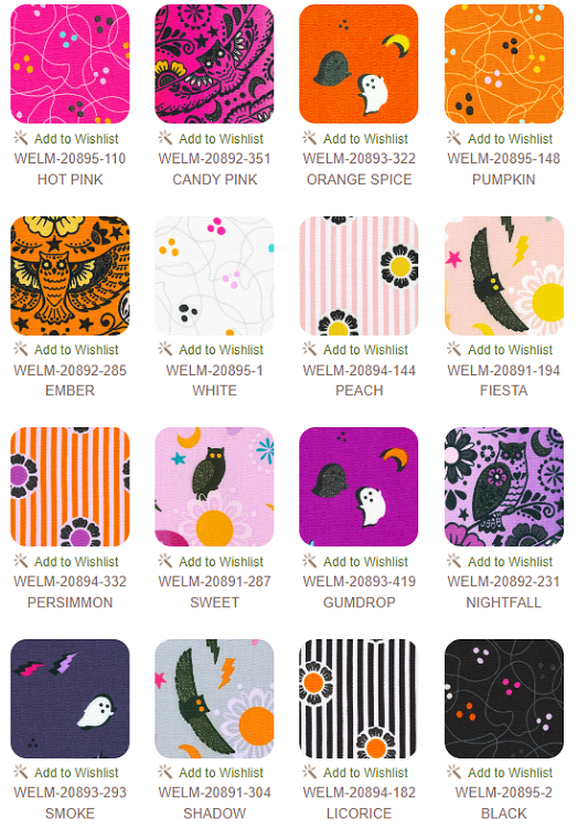 Robert Kaufman Wishwell: Boodacious Roll-up - 40 Strip Roll
