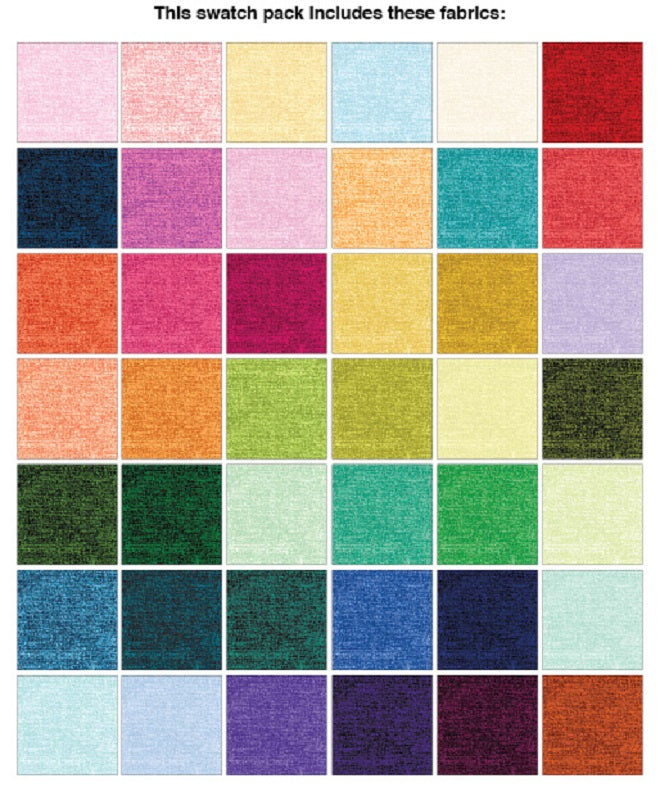 Benartex Cotton Shot Strip-pies - 40 2.5" Strips Flat Pack