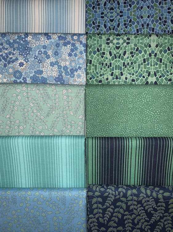 Marcus Fabrics Dance At Dusk & Dawn Half-yard Bundle - 10 Fabrics, 5 Total Yards