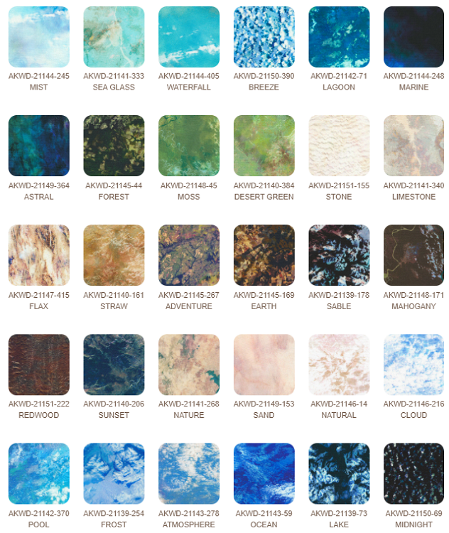 Robert Kaufman Earth Views Roll-up - 40 Strip Roll