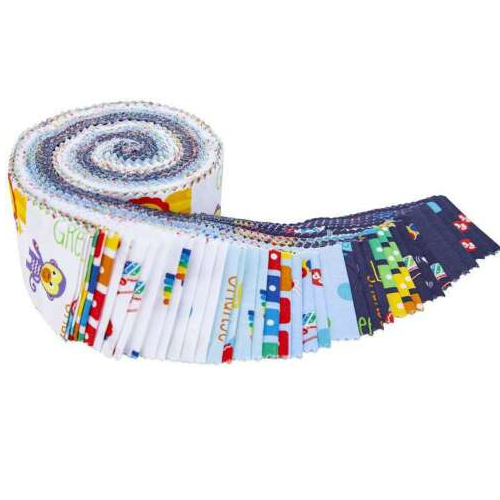 Riley Blake Fisher-Price - 40 Strip Rolie Polie