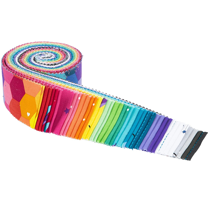 Riley Blake Imagine - 40 Strip Rolie Polie