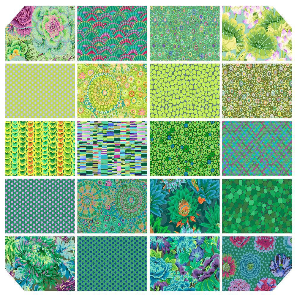 Free Spirit - Classics: Meadow by Kaffe Fassett Collective - 40 Strip Design Roll