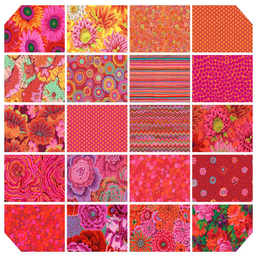 Free Spirit - Classics: Vineyard by Kaffe Fassett Collective - 40 Strip Design Roll