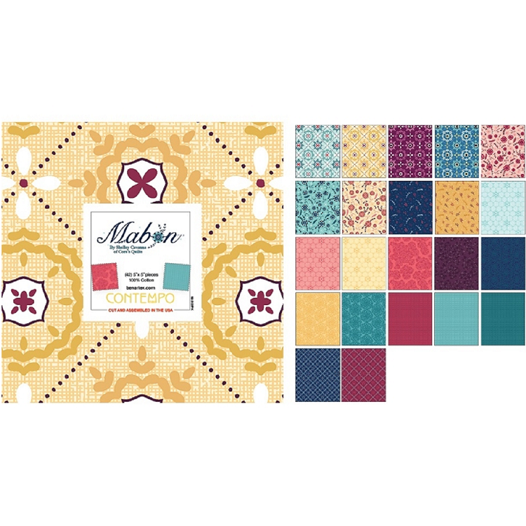 5″ Fabric Squares and Charm Packs