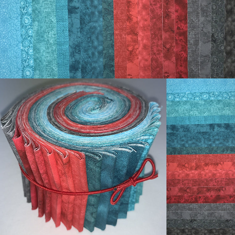 Metropolitan 2.5" Roll - 20 Fabrics, 20 Strips