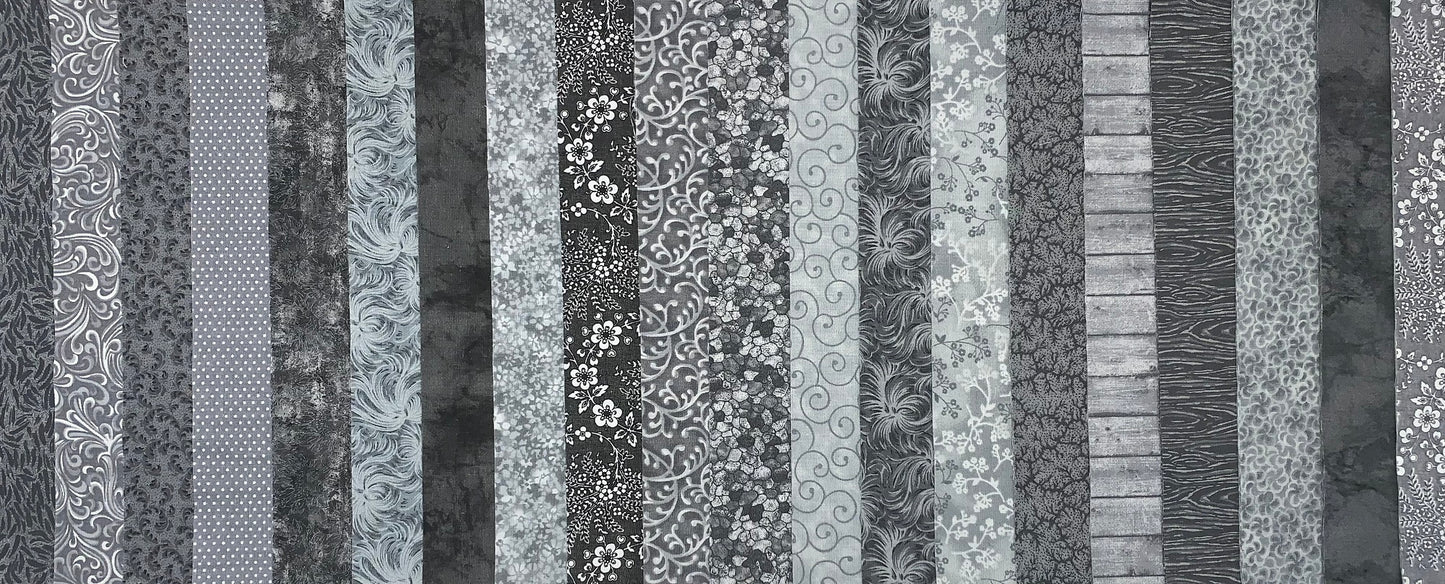 Platinum Fat Quarter Bundle - 20 Fabrics, 20 Total Fat Quarters