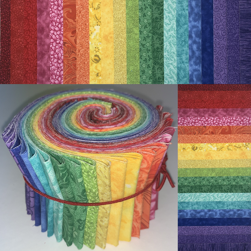 Prism 2.5" Roll - 20 Fabrics, 20 Total Strips