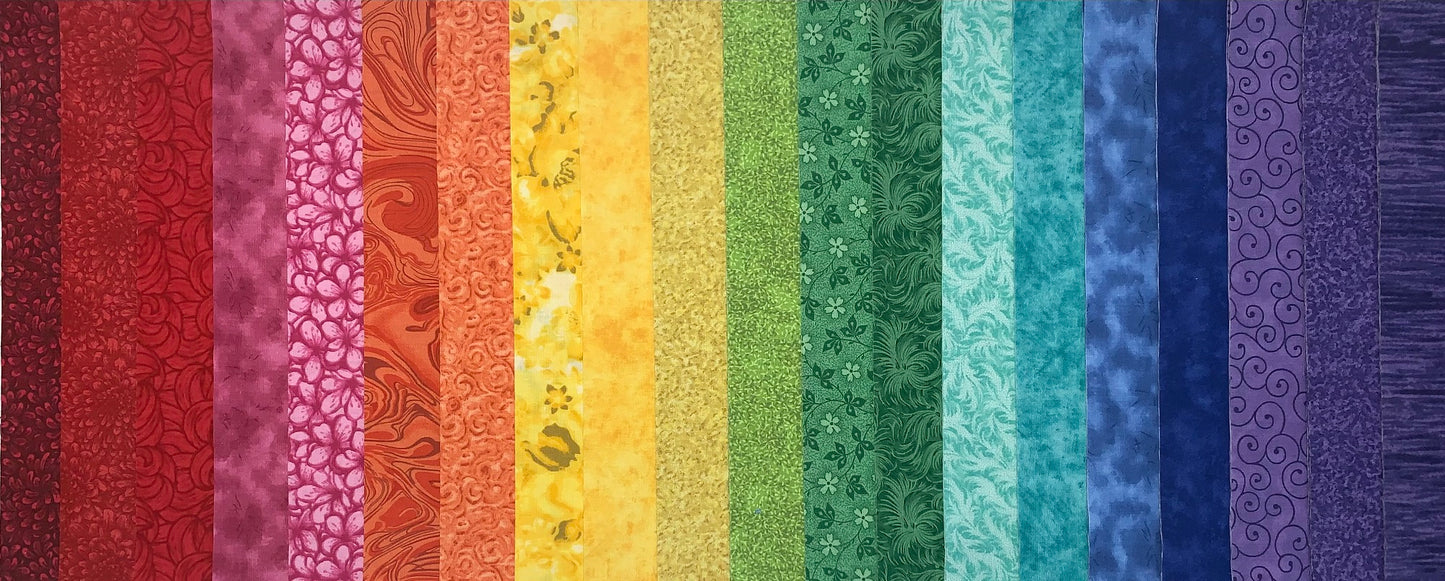 Prism 2.5" Roll - 20 Fabrics, 20 Total Strips