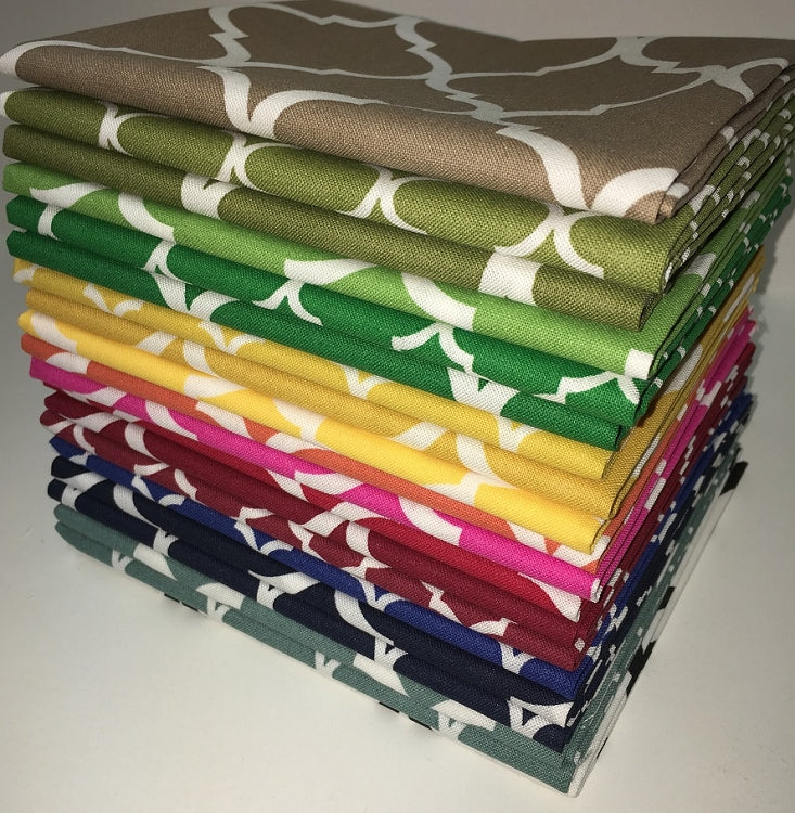 Quatrefoil Mix Fat Quarter Bundle - 20 Total Fat Quarters