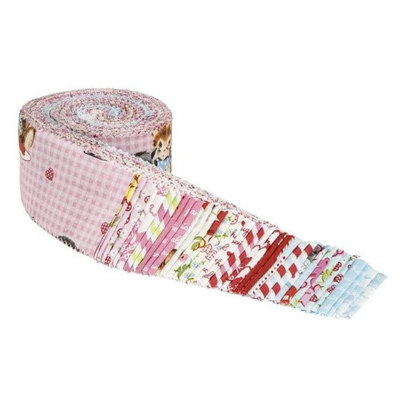 Riley Blake Sugar & Spice - 40 Strip Rolie Polie