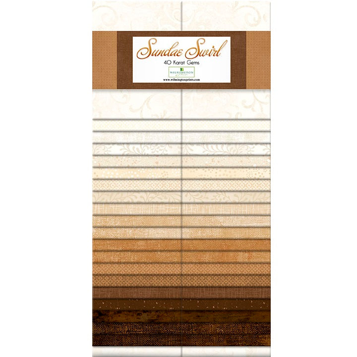 Wilmington Prints 40 Karat Gems - Sundae Swirl - 40 Strips