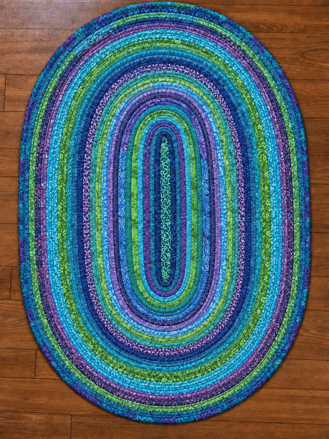 2.5" Jelly Roll Strips - June Doe Fabric Collections - Deep Ocean - 40-Strip Pack
