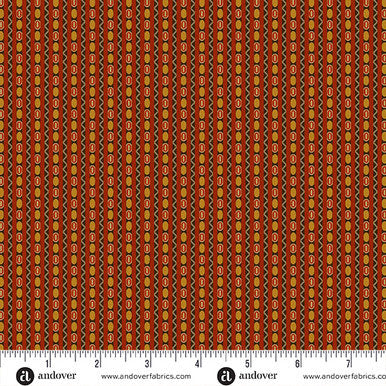 (2 yd) Andover/Makower UK Spice Market A-6019-O