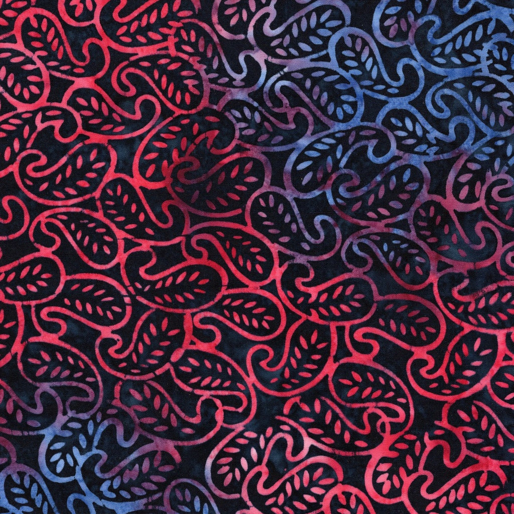 Island Batik - Paisley Parade - 20 Fabrics, 40 Total Strips