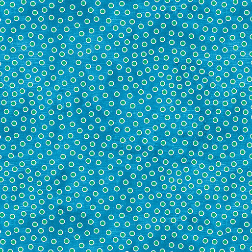 (2 yd) Benartex Blooming Denim Chalk Dot Sky 13281-53