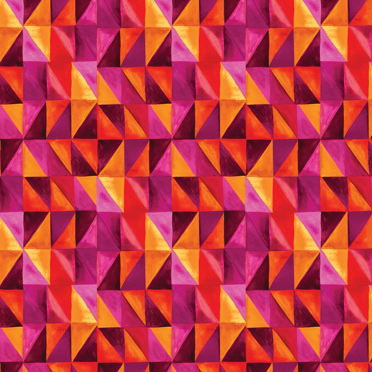 Half-Yard Bundle- Benartex "Watercolor Geometry" - 10 Fabrics, 5 Total Yards