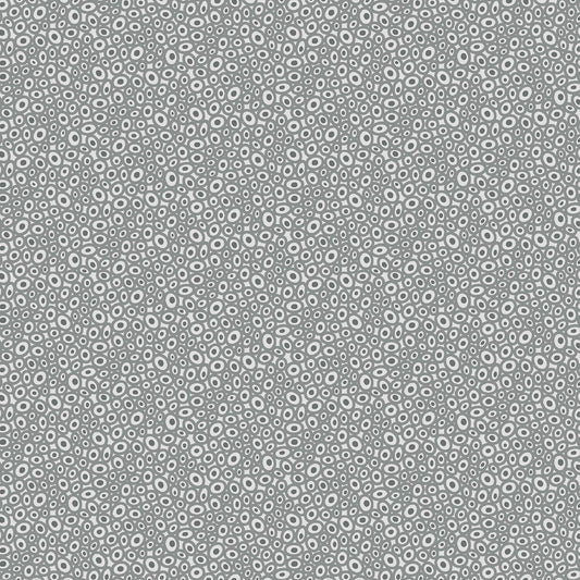 (4.5 yd) Benartex Transparency Beads Gray 17021-08