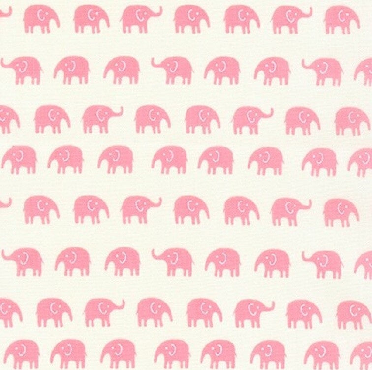 (4 yd) Robert Kaufman Handworks Home DH-11724L-B Elephant White
