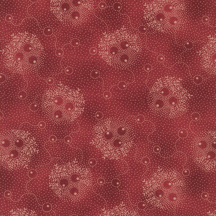 (6.5 yd) Robert Kaufman 6th Street Cottons Burgundy AUJ-20859-95