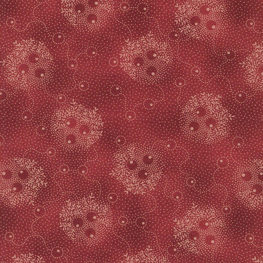 (6.5 yd) Robert Kaufman 6th Street Cottons Burgundy AUJ-20859-95