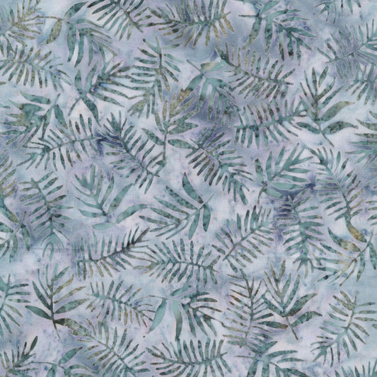 (3 yd) Anthology Batik Faye 2668QX Heather Ferns