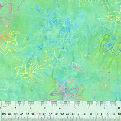 Anthology Batiks "Adore" Half-yard Bundle - 10 Fabrics, 5 Total Yards