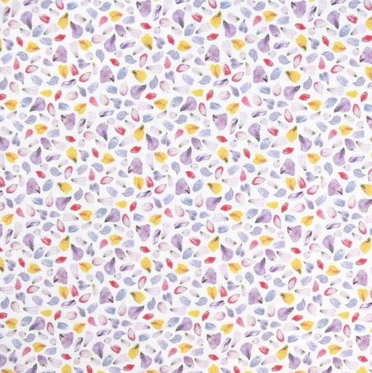 (5 yd) Marcus Fabrics Botanical Journal Loose Petals Multi R650858