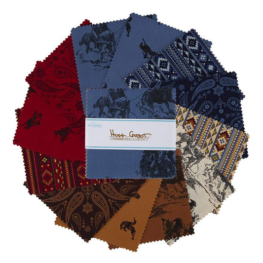 Charm Pack 5x5 Squares - Riley Blake Back Of The Chutes 5-inch Stacker - 40 5" Squares