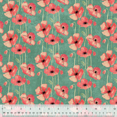 Windham Fabrics "Poppy" Half-Yard Bundle - 10 Fabrics, 5 Total Yards